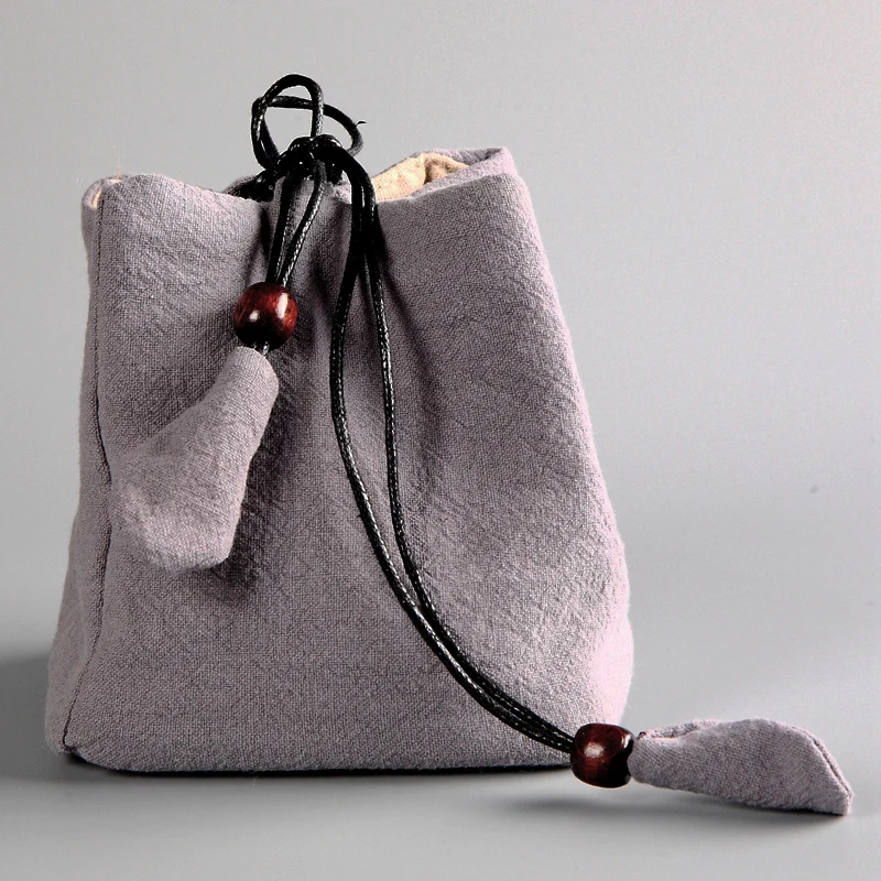 PINNY чайный набор для путешествия посылка сумка на шнурке льняной пакет чайника в