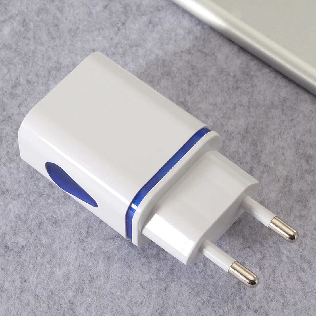 Зарядное устройство переменного тока для путешествий USB настенное зарядное устройство светодиодный двойной USB адаптер ЕС США штекер Быстрая зарядка настенный адаптер для телефона