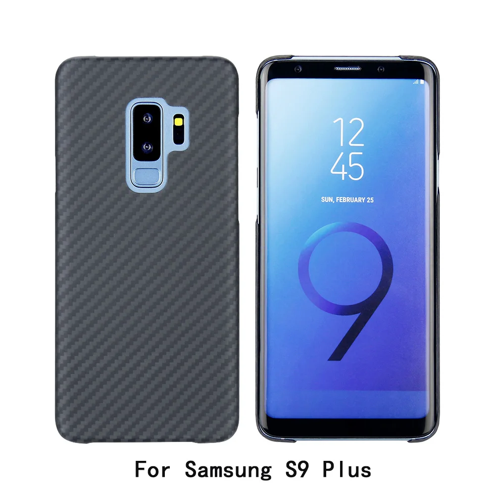 M Чехол новейший деловой матовый чехол из арамидного волокна для samsung S9 S9 Plus, ультра тонкий чехол для samsung Galaxy S9 S9Plus - Цвет: For Samsung S9 Plus
