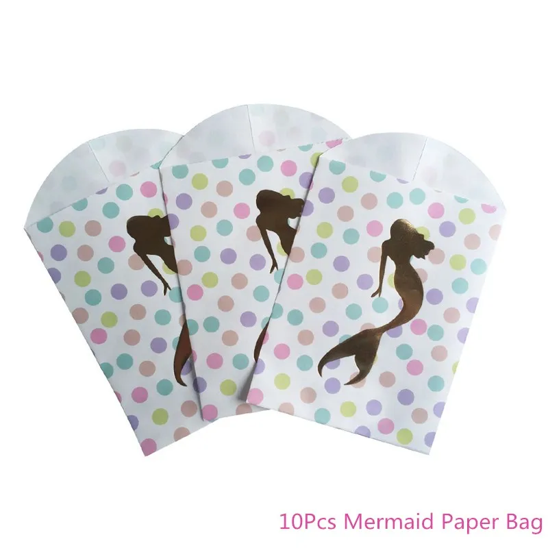 10Pcs Chicinlife 10 шт./лот, реквизит для фотосессии с изображением русалки, дня рождения, вечеринки для девочек, сувениры для свадьбы, вечерние принадлежности для украшения - Цвет: 10Pcs