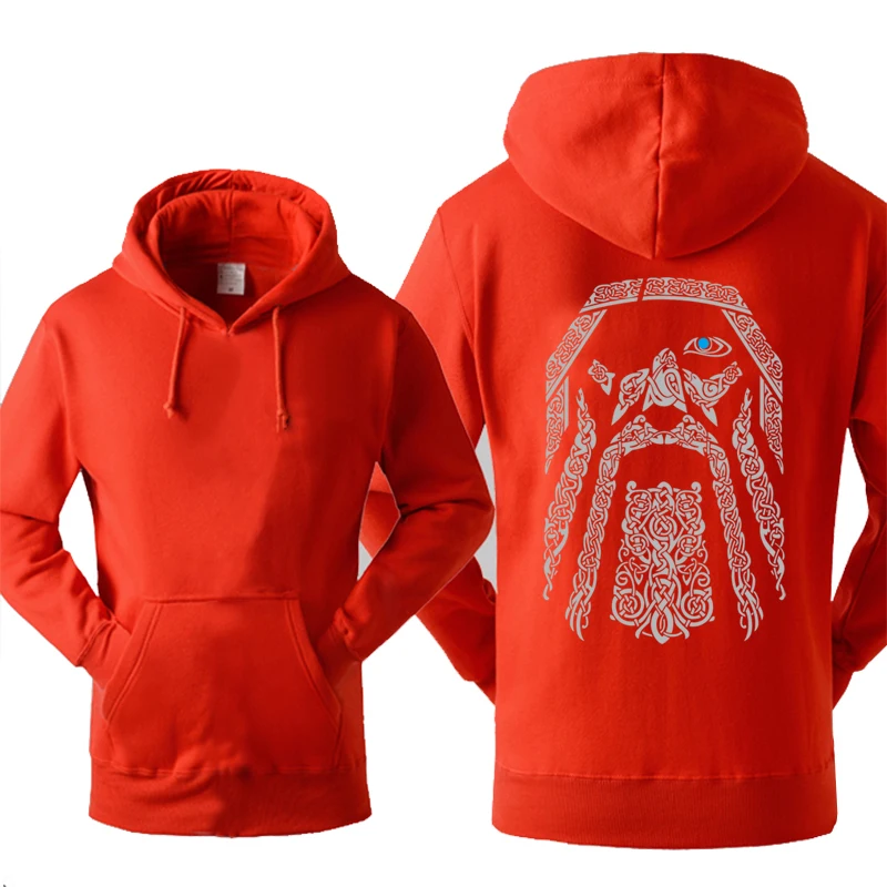 Толстовка Odin Vikings Мужская толстовка в стиле Харадзюку на весну и осень хип-хоп с