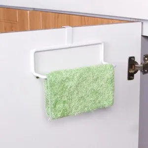 

Multifunctional kitchen door back type single bar towel storage rack 19*5*5.5cm