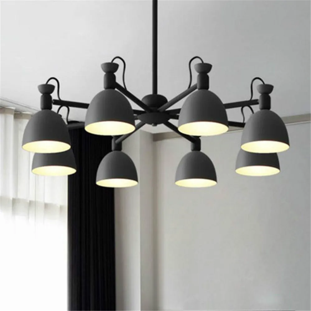 

Colorful Pendant Lamp 3/5/6/8 Multi-colored Silicone E27 Art Pendant Lights For Modern Bar Restaurant Bedrooms Shopping Mall