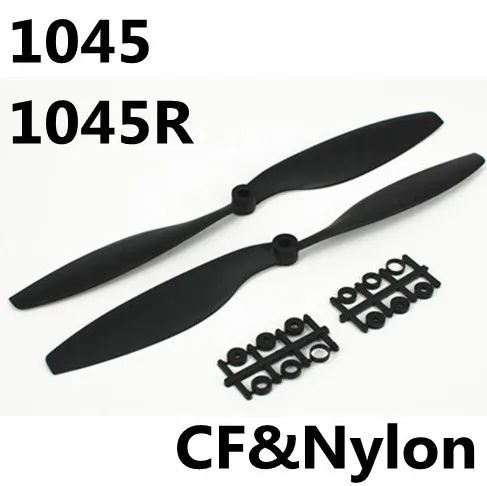 2 шт. пара Gemfan 1045 10*4 5 Пропеллер из углеродного волокна и нейлона реквизит CW/CCW PROP