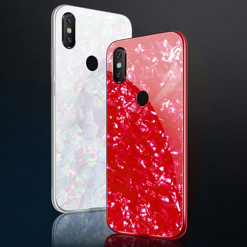 BFOLLOW Мрамор чехол для Xiaomi mi A1 A2/8 8 SE/mi x 2 s/красный S2 5 Примечание закаленное Стекло