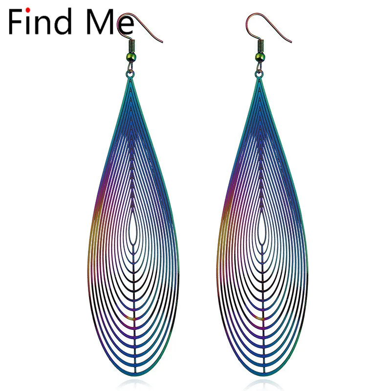 Женские Длинные Винтажные серьги Find Me серьги-капельки в стиле бохо из