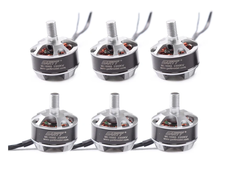 GARTT 3 шт. CW винты мл 1806 S 2300KV бесщеточный двигатель для мультикоптера QAV FPV 180 210 | Детали и аксессуары -32806702021