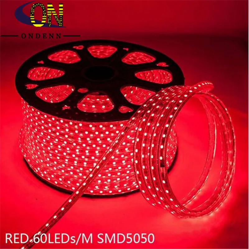 SMD 5050 RGB Светодиодная лента водонепроницаемая сменная гибкая светодиодная полоса