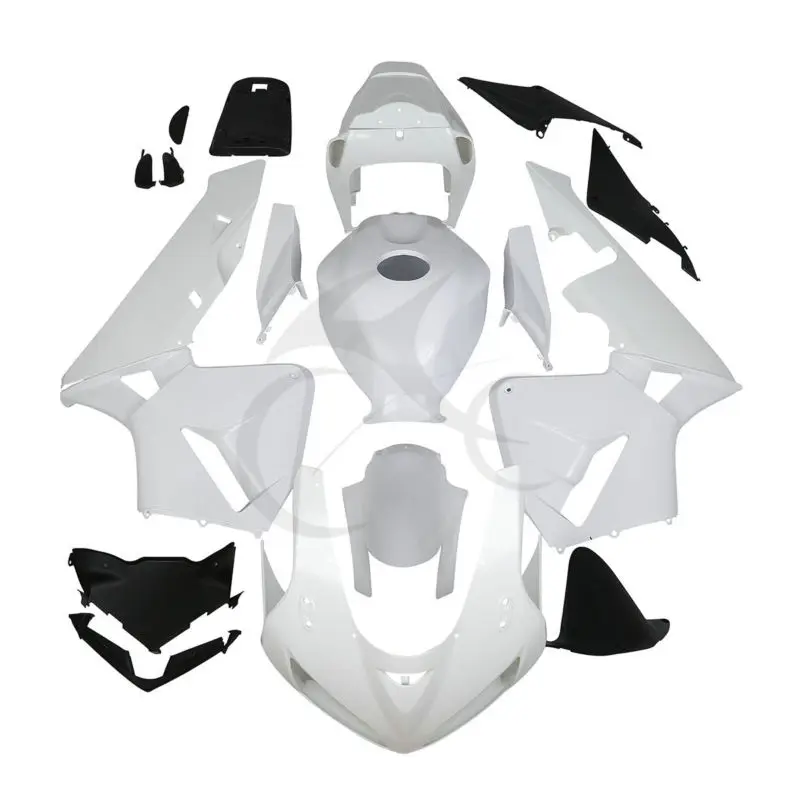 Неокрашенный ABS белый Инжекционный Обтекатель Набор для Honda CBR600RR CBR 600 RR F5 03 04|fairing