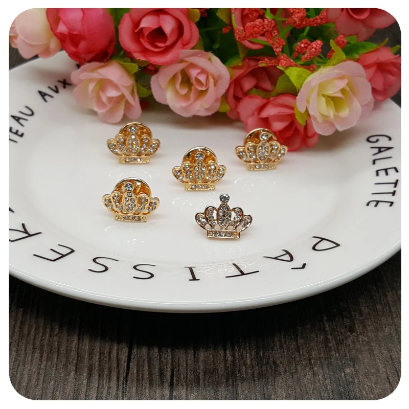 MOOSA Aulic Design Fashion Broches Tiara and Crown Shape Rhinestone Brooches for Scarf Suit Coat Decoration Party Gifts | Украшения и