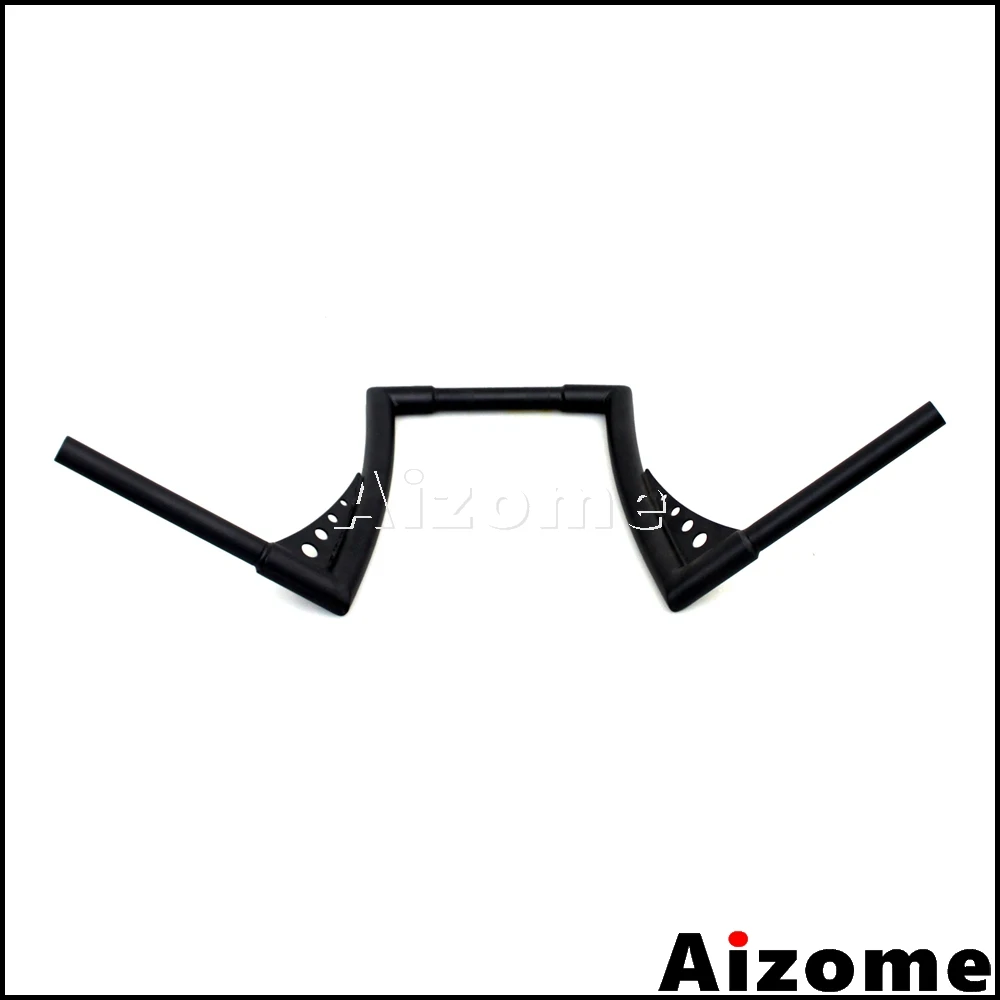Черные вешалки на заказ для Ape Fat Bar 1 1/4 дюйма 12 дюймов руль Harley Softail Sportster Dyna FXST XL FLST