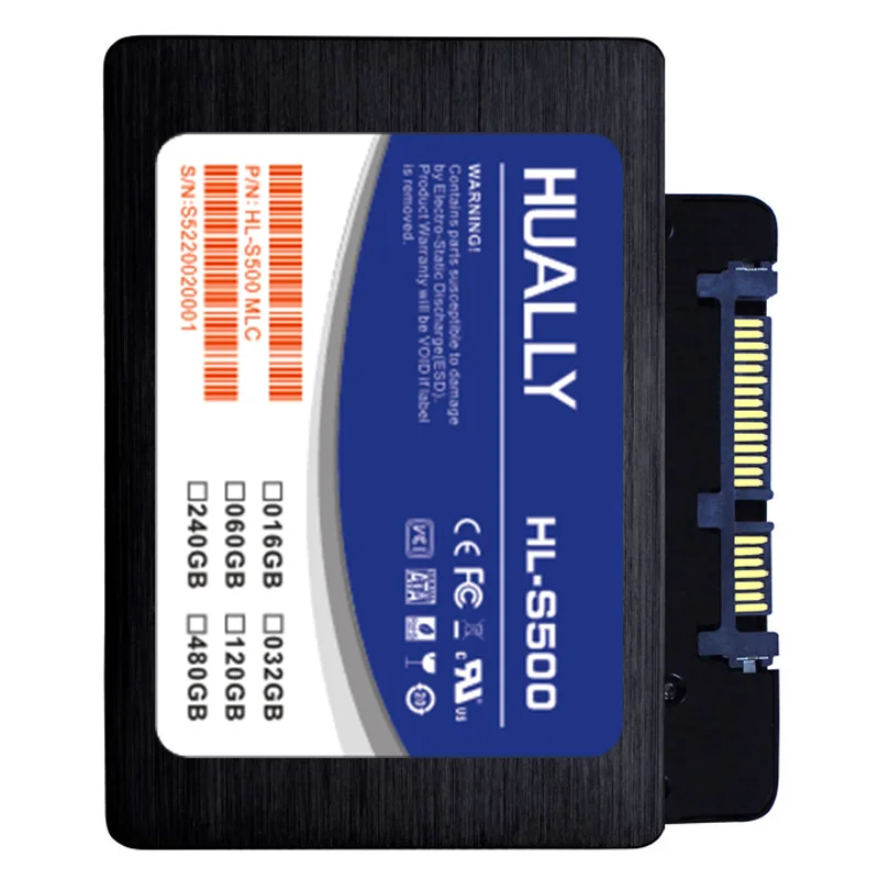 Hually SSD 2.5inch SATA2 sata3 32G 60GB/64GB 120GB/128GB 240GB/256GB Solid state drive hard disk hdd 3 internal style | Компьютеры и