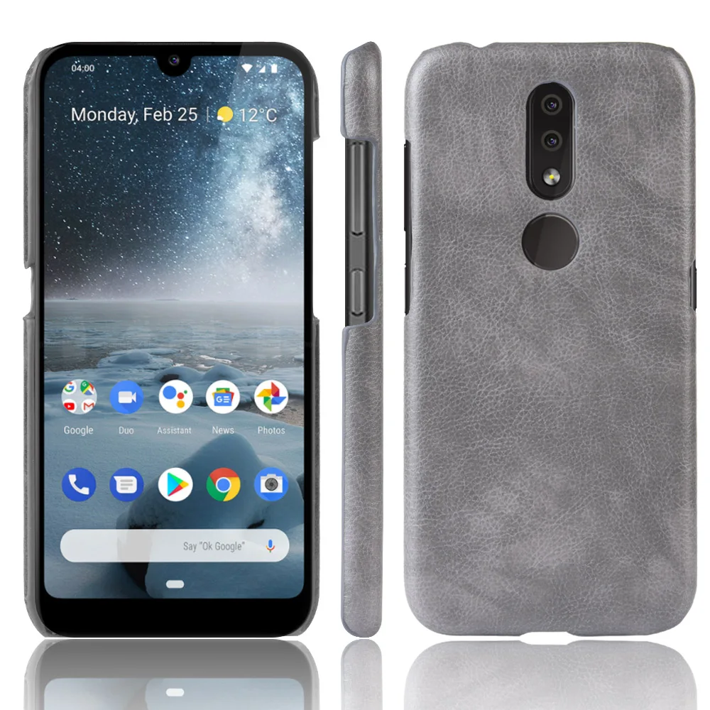 Ударопрочный чехол из ПУ кожи для Nokia 4 2 жесткий чехол-накладка Nokia4.2 TA-1157 TA-1150 TA-1133