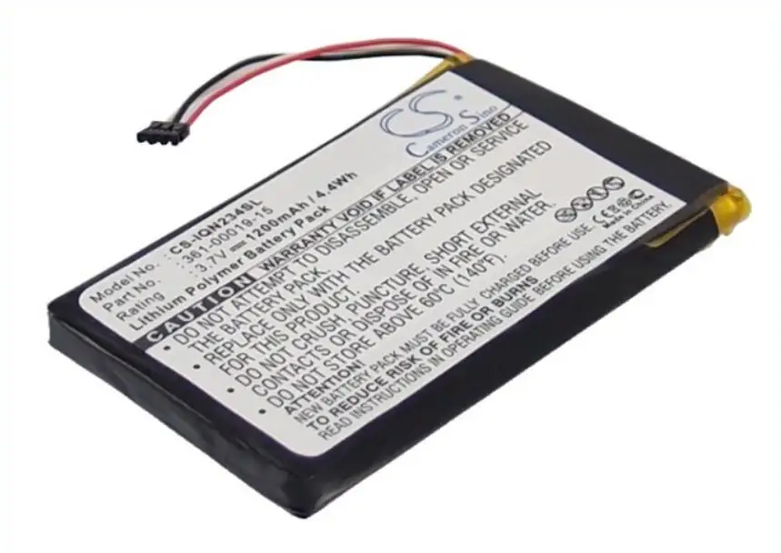 Аккумулятор Cameron Sino 1200mah для GARMIN Nulink 2340 2390 361-00019-15 батарей | Мобильные телефоны и