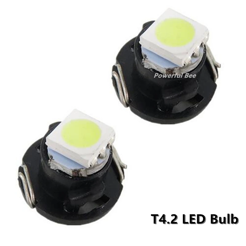 6 x T4.2 5050SMD Светодиодная лампа для фотографий красная синяя белая желтая Зеленая