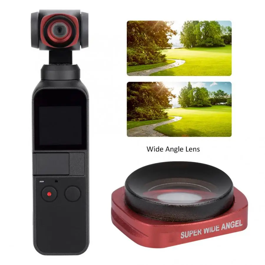 Сверхлегкий супер тонкий CR широкоугольный фильтр объектива для DJI Osmo Карманный карданный стабилизатор для создания профессиональных фотографий