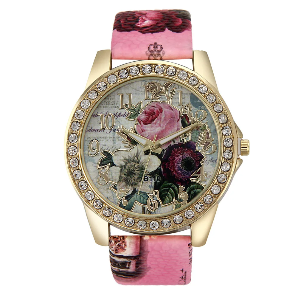Новое поступление топ продаж модные женские часы Высокое качество Reloj Mujer Bohemia женские часы# BL5 - Цвет: Розовый