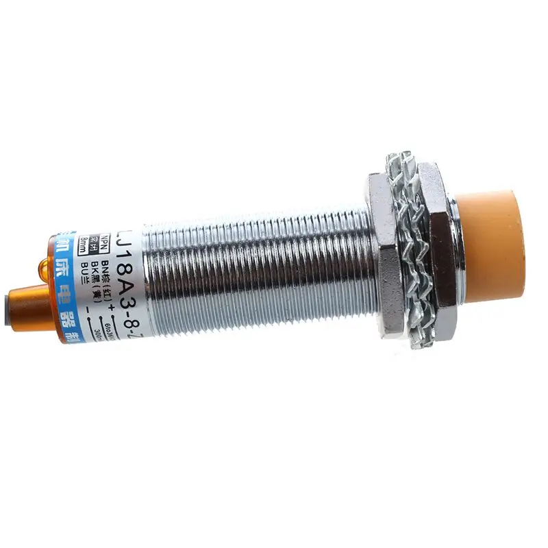 DC 6 36V 300mA NPN NC 8 мм трубчатый Индуктивный датчик приближения Переключатель LJ18A3