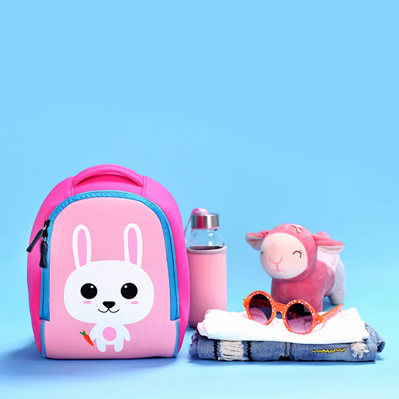 TOCHANG High Quality 3D Cartoon Animal Bag Cute Kid Toddler School Backpack Kindergarten Girls Boys Mochila Infant Bags |