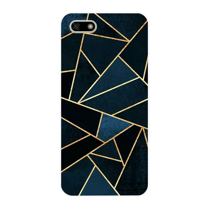 2 Силиконовый чехол E для huawei Honor 7A, чехол 5,45 дюйма, мягкий чехол для телефона huawei Honor 7A 7 A, DUA-L22, русская задняя крышка, чехол, бампер - Цвет: 2