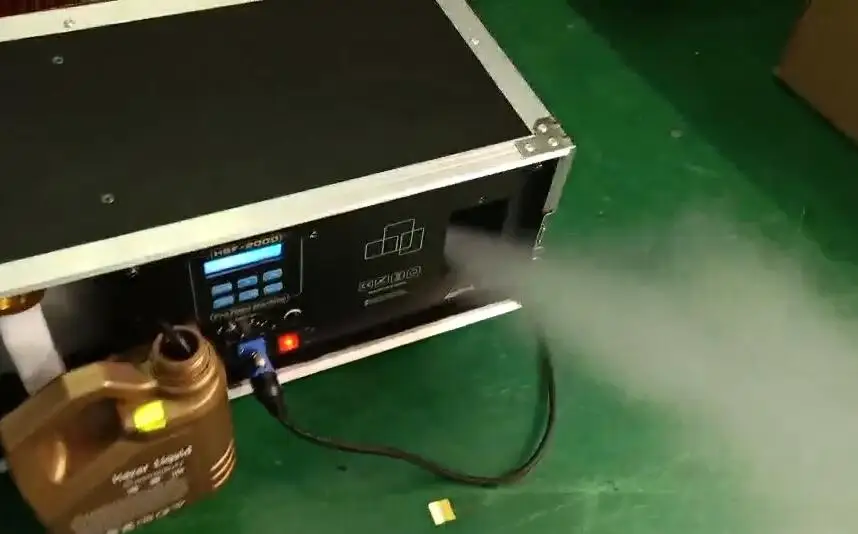 Сценический эффект 2000 Вт машина для тумана 5л DMX регулятор звука дымовая дисоц Dj