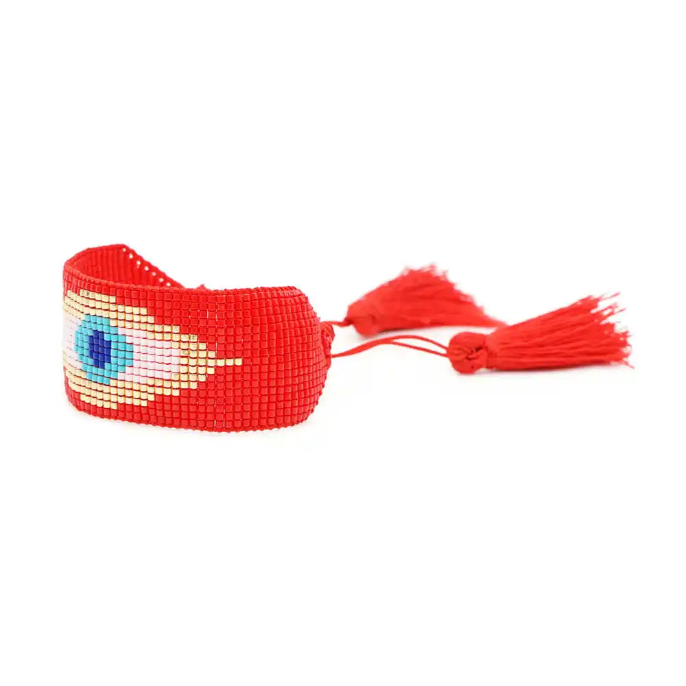 Shinus браслет Evil Eye для женщин Bileklik Perles Miyuki браслеты 3 шт./партия ювелирные изделия Модные Pulseras Mujer Moda ручной работы