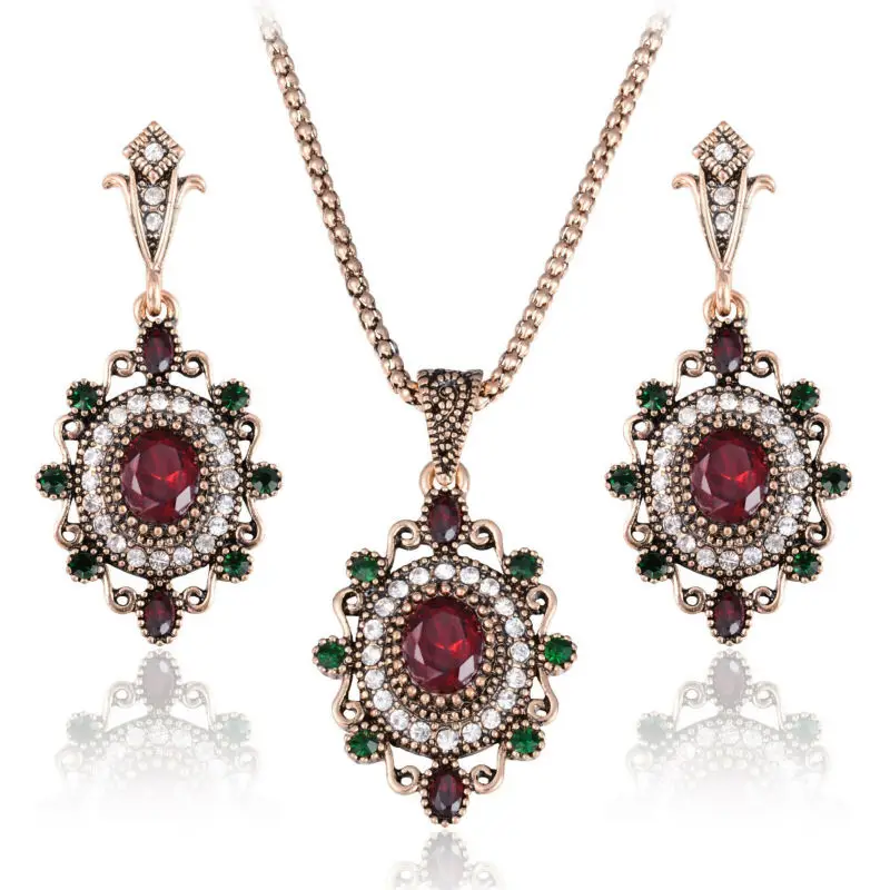 Винтажные Женские Ювелирные наборы ранние этнические ювелирные изделия с