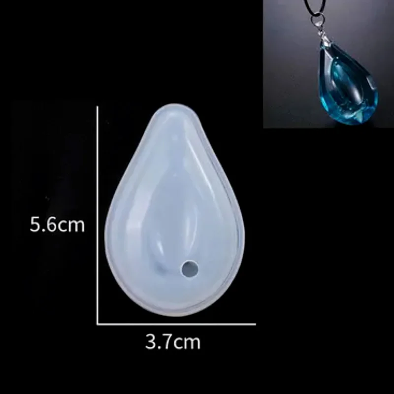 1 шт. 3D кулон DIY ожерелье ювелирные изделия формы подвески со шкалой из кристаллов Ювелирные изделия смолы формы для ювелирных изделий инструмент - Цвет: 6