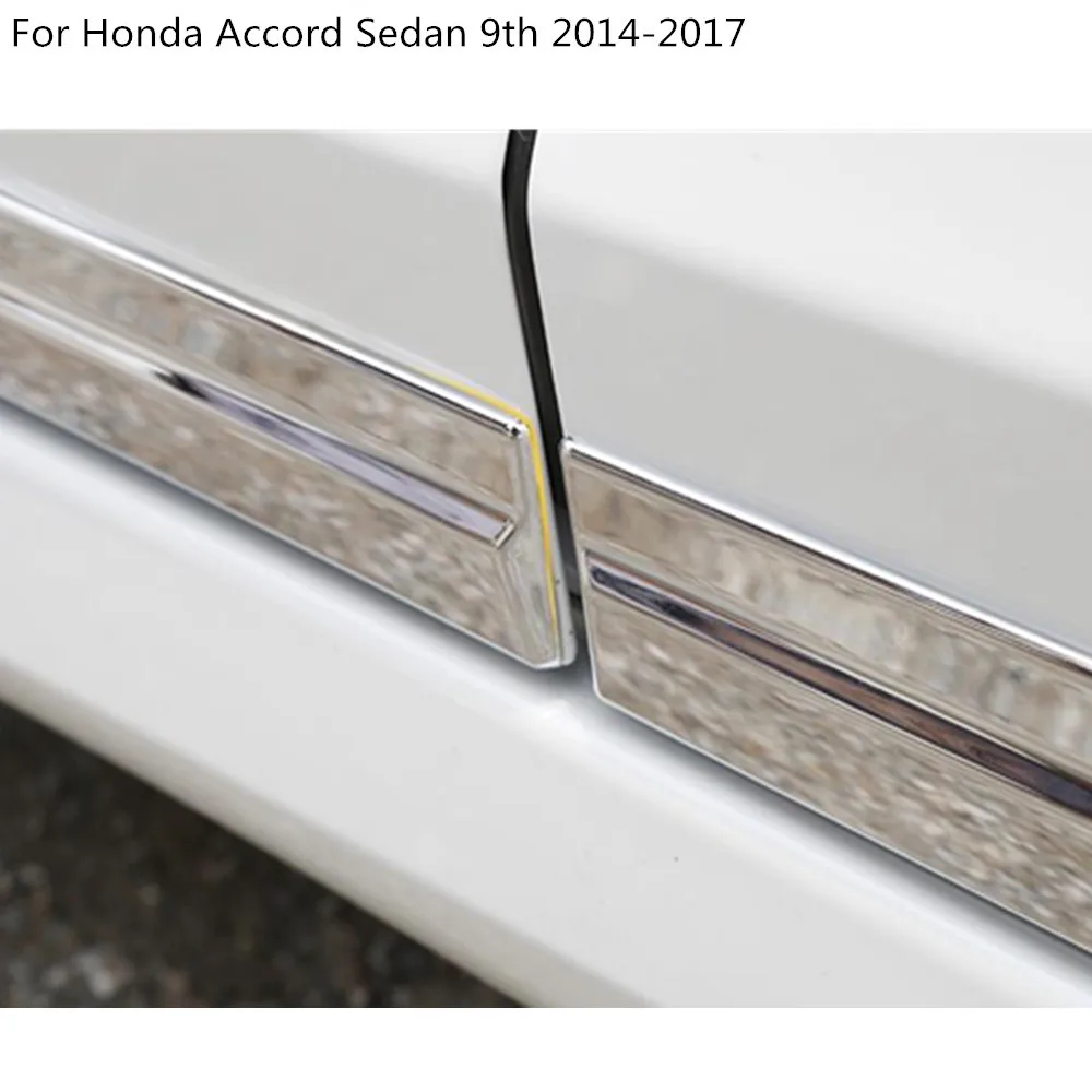 Автомобильная хромированная накладка на дверь из АБС-пластика молдинг потоковая