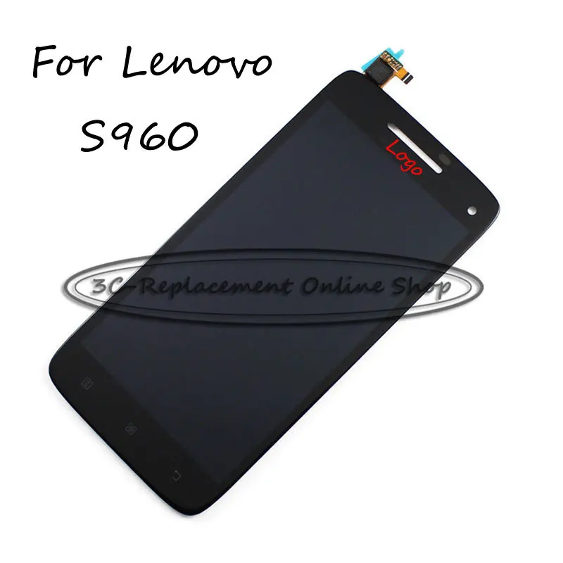 ЖК-дисплей с сенсорным экраном и дигитайзером в сборе для Lenovo VIBE X S960 S960T замена