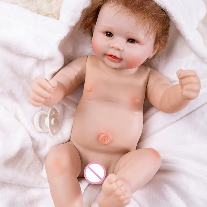 

50cm BeBe Reborn Lifelike Boy Baby Newborn Realistic Silicone Reborn Baby Dolls Early Education Toy Reborn Baby Simulation Dolls