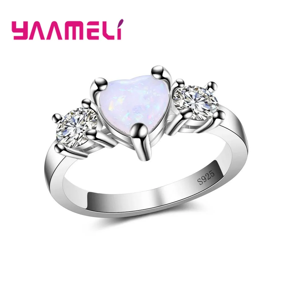 Лидер продаж Женские Ювелирные изделия Романтические кольца из стерлингового