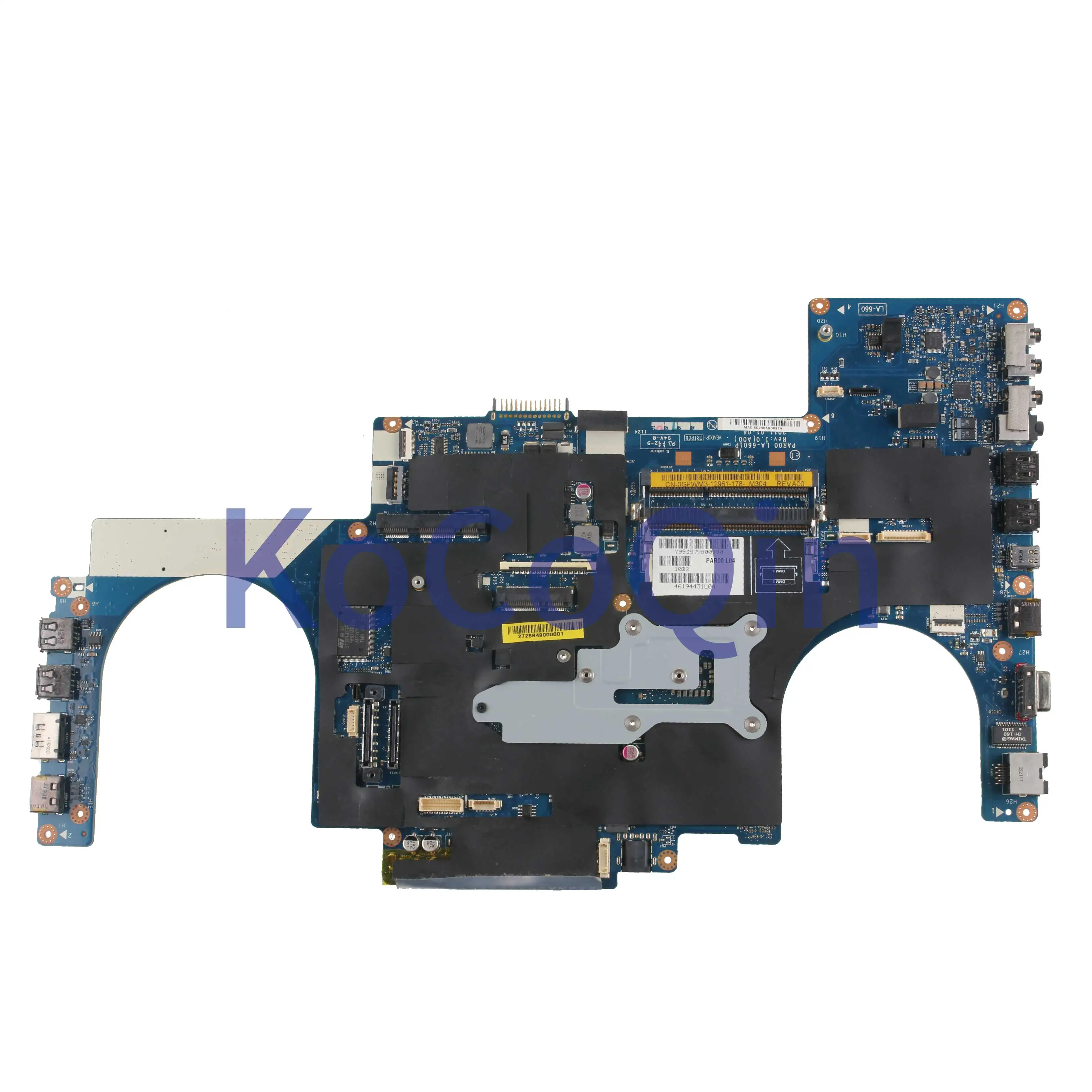 KoCoQin ноутбук материнская плата для Dell Alienware M17X R3 HM67 материнская плата CN-0GFWM3 0GFWM3 PAR00 LA-6601P