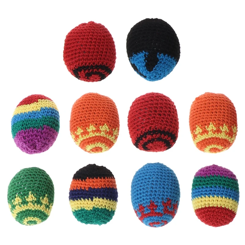 Ручной работы Sacks Footbag игрушечные мячики магическое жонглирование мячом детская
