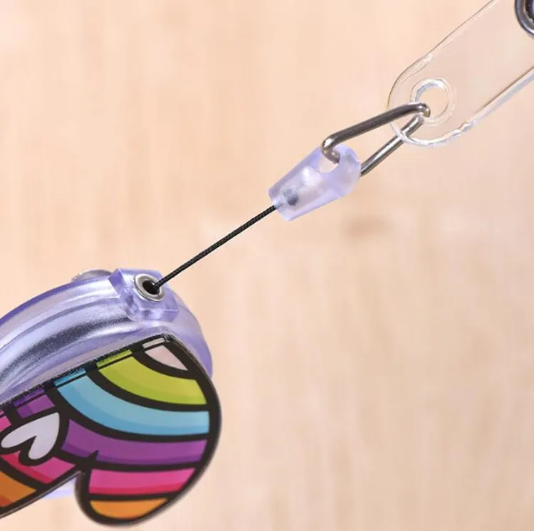 Оптовая продажа 30 шт./лот выдвижной Бейдж катушки для медсестер врачей бирка