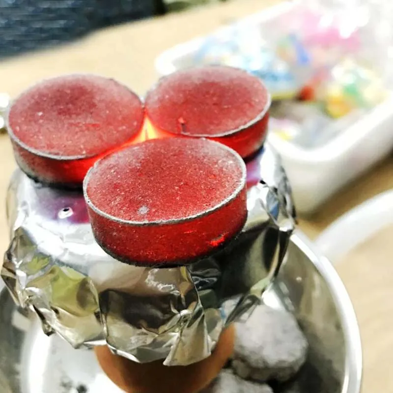 100 шт круглая угольная уголь 33 мм Премиум натуральный кокосовый орех для арабов