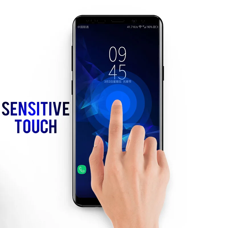 АБДО 6D Экран протектор для samsung Galaxy S8 S9 Note8 изогнутый край Стекло плюс S6 S7edge