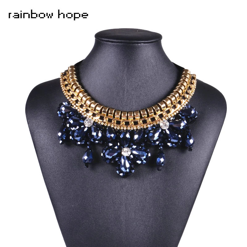 Горячая Распродажа новое модное этническое ожерелье винтажное богемское