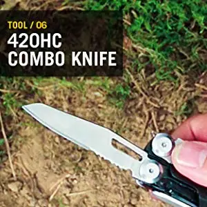 Мультитул LEATHERMAN-SIGNAL Camping с пожарным стартером, молотком и аварийным свистком-8 цветов