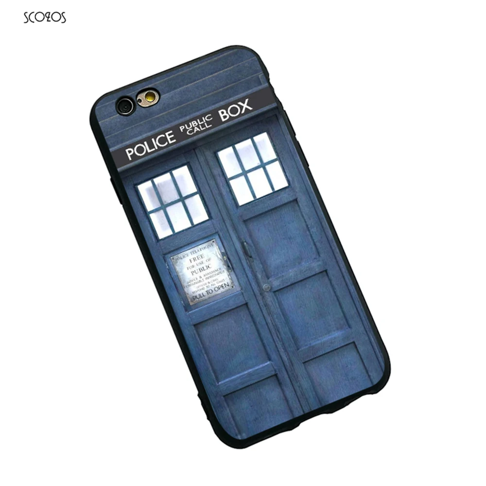 SCOZOS Доктор Кто Мэтт Смит 11th ТАРДИС Стиль телефон чехол Мягкая обложка для X 5 5S Se 6 S