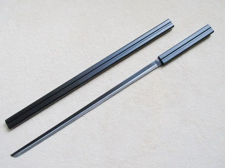 S1606 Наруто Саске Кусанаги нет TSURUGI центр паз меч сплошной белый 40"