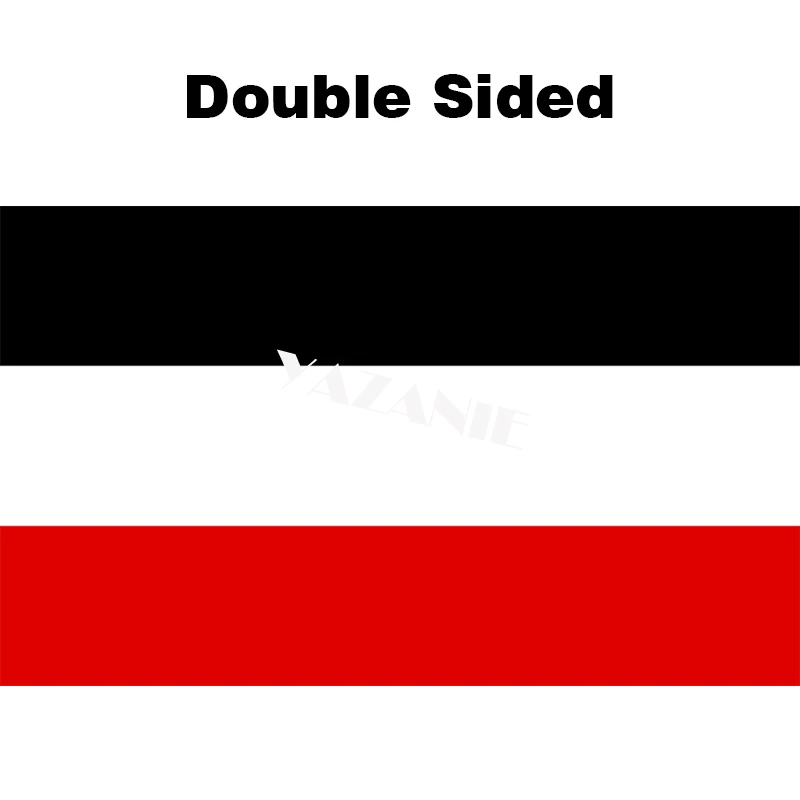 Double Sided YAZANIE Двусторонняя немецкая Империя(Jack 1903) DK Рейх войны 1903-1918 флаг Немецкий y прусский большой Первой мировой войны армейский флаг - Цвет: Double Sided