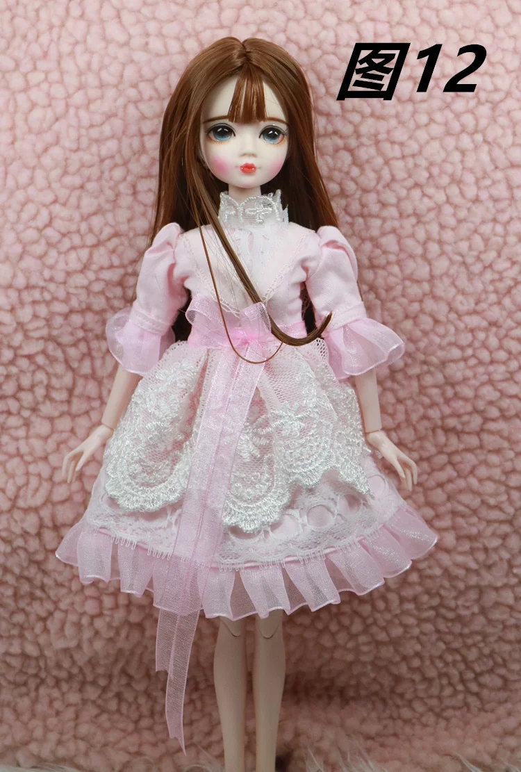 Дешевые blyth BJD кукла Косметика diy 29 см высокий подарок кукла с одеждой