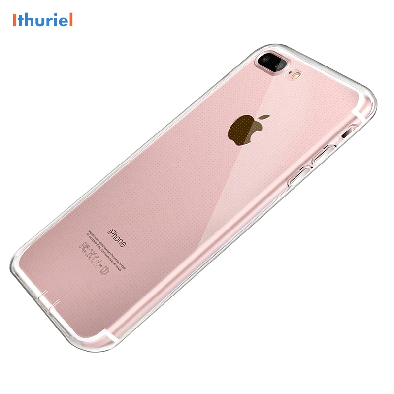 Прозрачный мягкий гибкий гелевый ТПУ чехол для iPhone 8 7 6s 6 Plus|for iphone|clear casetransparent case |