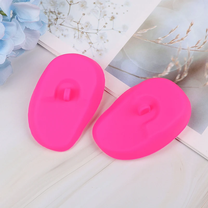 rose 1 пара красочное силиконовое покрытие для уха Дайвинг душ мягкий анти-шум Храп Спящая Ушная пробка - Цвет: rose