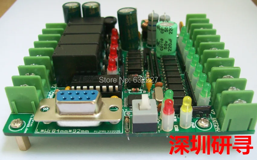 PLC industrial control panel board microcontroller relay programmable controller FX1N-12MR FX1S-12MR | Электронные компоненты и