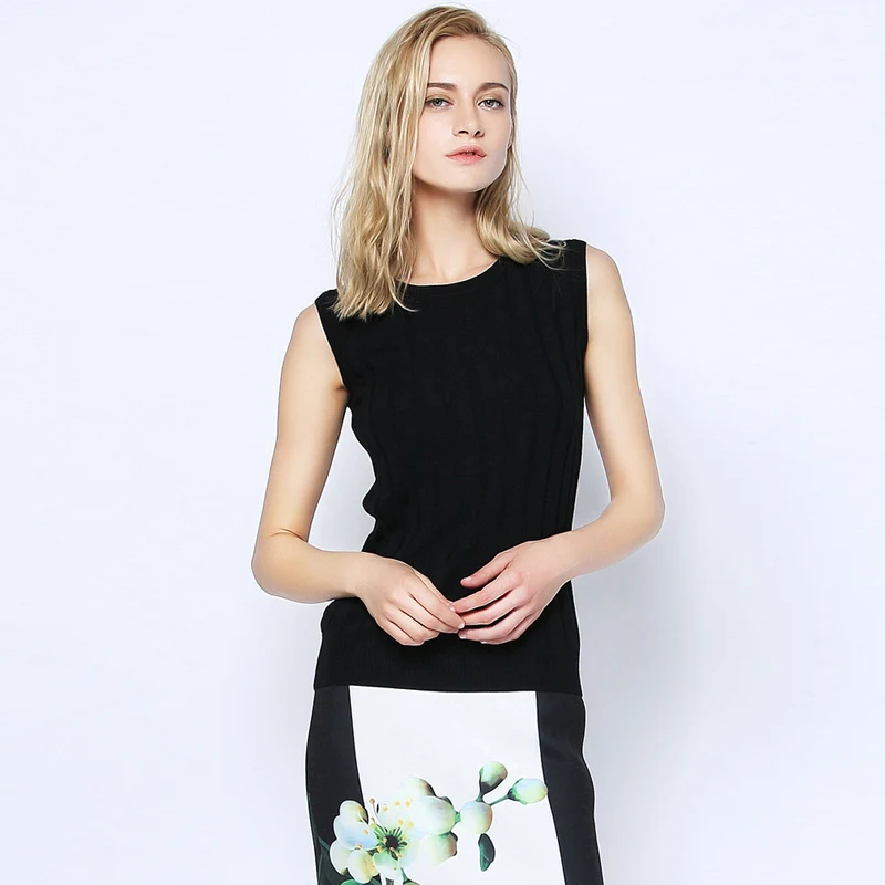 100% мериносовая шерсть женский однотонный вязаный жилет пуловеры sueter брендовый