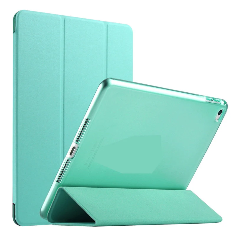A1822 A1823 A1893 A1954 чехол для Apple iPad 9,7 дюймов PU смарт-чехол, Магнитный чехол, модель пробуждения сна - Цвет: green