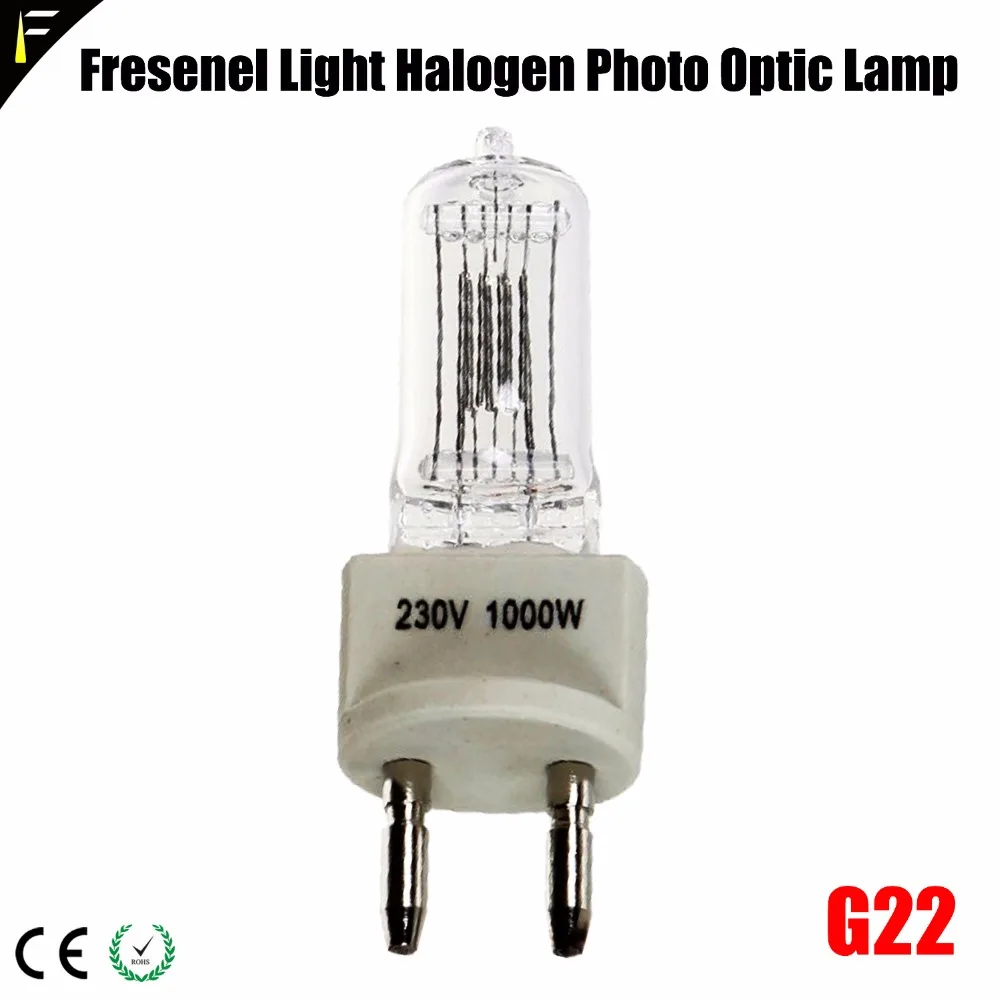 Кварцевая галогенная лампа FTL CP40 1000 Вт G22/G15 3200k для (пленочного/натриевого