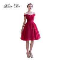 short cocktail dresses a line formal party prom dress tulle mini evening gown